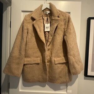 Brand new with tags Solid and Stripe mohair boyfriend blazer